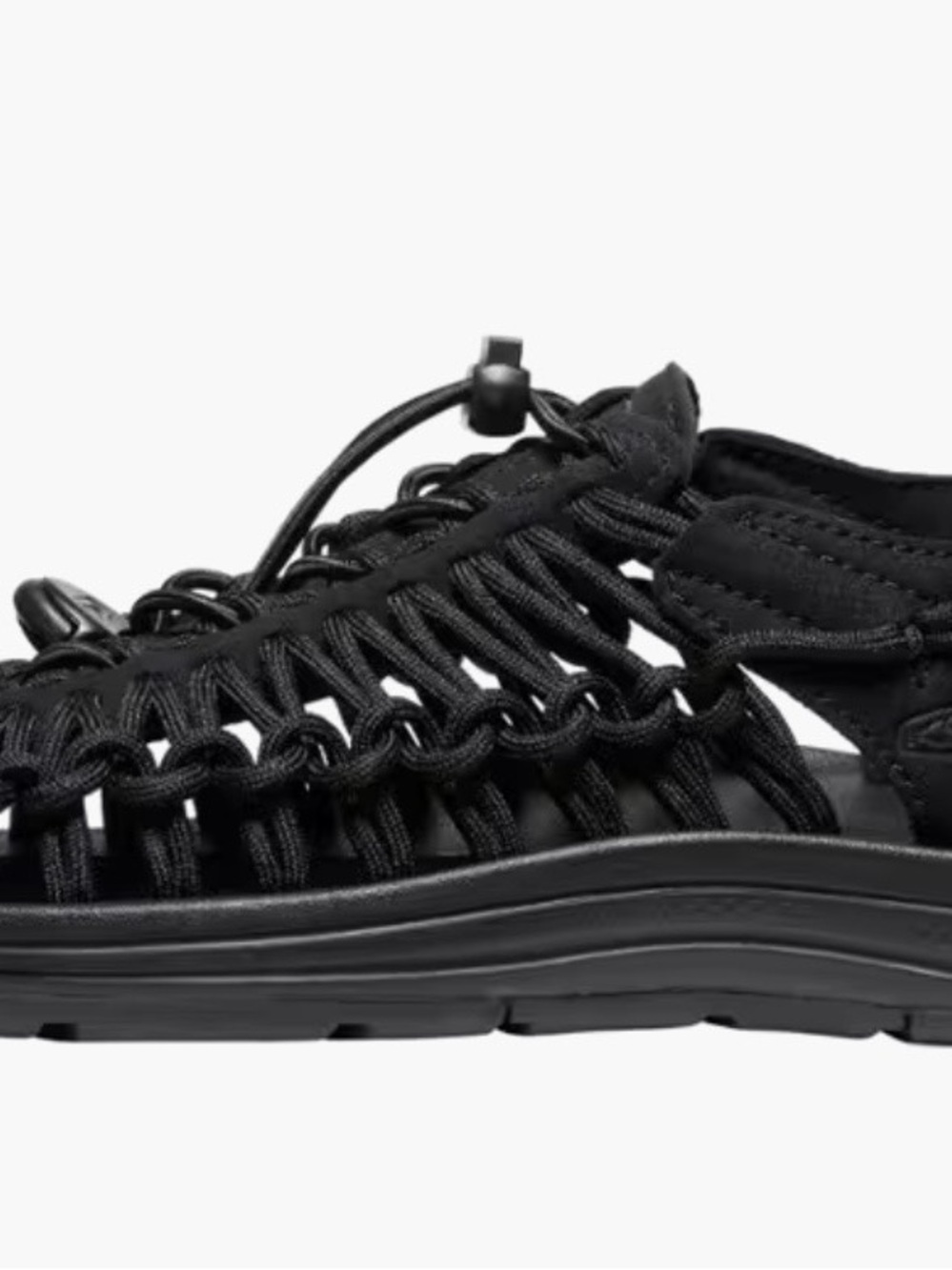 Keen Women’s Black Braided Rope Sport Sandal